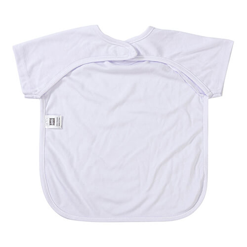 T-shirt-vormig slabbetje voor sublimatie