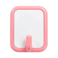 Grote plastic hanger voor sublimatie - roze rechthoek