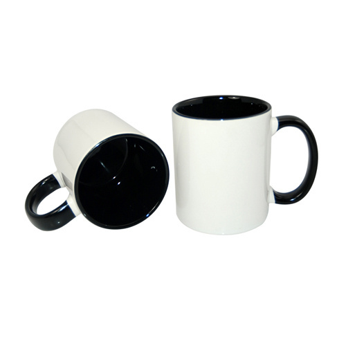 Mug ECO 330 ml FUNNY noir Sublimation Transfert Thermique