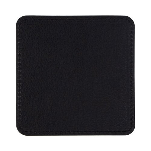 Leren vierkante cup pad voor sublimatie - grijs