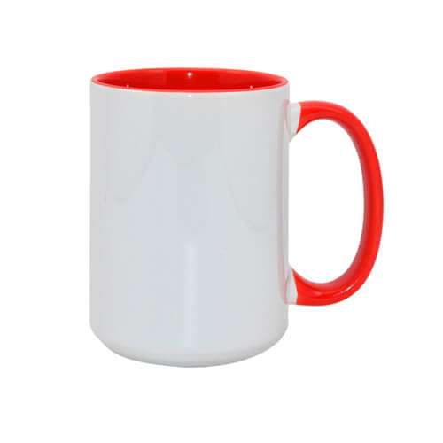 MAX krus A+450 ml FUNNY rød Sublimering Termisk overførsel