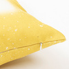 Linnen kussensloop 40 x 40 cm Bleached Starry Yellow voor sublimatie