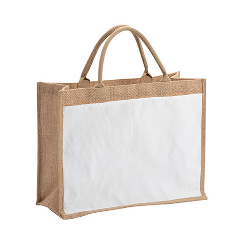 Vreča iz jute 42 x 34 x 19 cm za sublimacijo