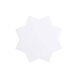 Keramična podloga za sublimacijo - osemkraka zvezda