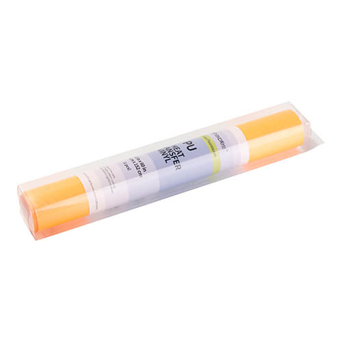 Film flex luminescent - orange jaune brillant