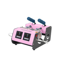 Craft Express 3-i-1 dobbelt kop- og tumblerpresse Pink
