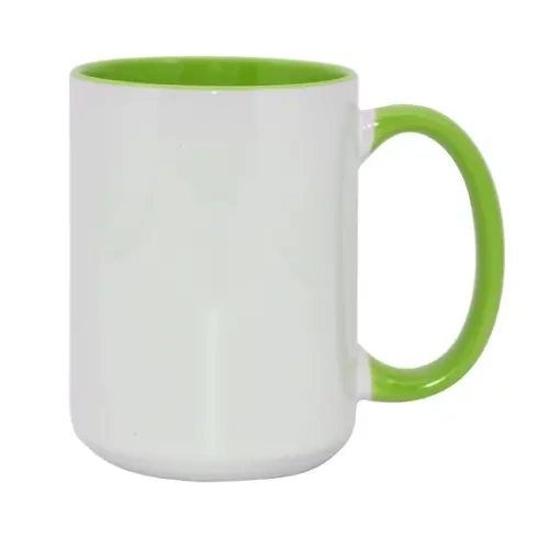 MAX muki 450 ml FUNNY vaaleanvihreä Sublimaatio lämpösiirto