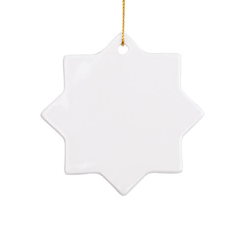 Ceramic pendant for sublimation - octagon