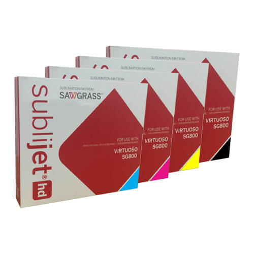 Sawgrass SubliJet-HD CMYK geelvärv Virtuoso SG800 jaoks