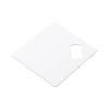 9 x 9 cm bottle opener for sublimation - white