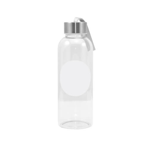 Glass bottle 420 ml round inset Sublimation Thermal Printing 