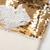Christmas sock with gold sequins for sublimation