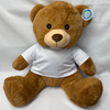 Teddybeer met t-shirt van 50 cm voor sublimatiedruk