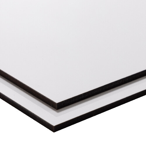 Premium obojestranski list iz vlaknenih plošč za sublimacijo 120 x 120 cm - bel