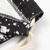 Geantă de spate albită Starry Black pentru sublimare