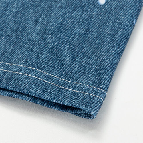 Chemise Cotton-Like Bleached Starry Denim pour sublimation