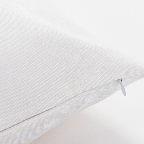 Une taie d'oreiller en lin avec une ceinture en liège pour la sublimation