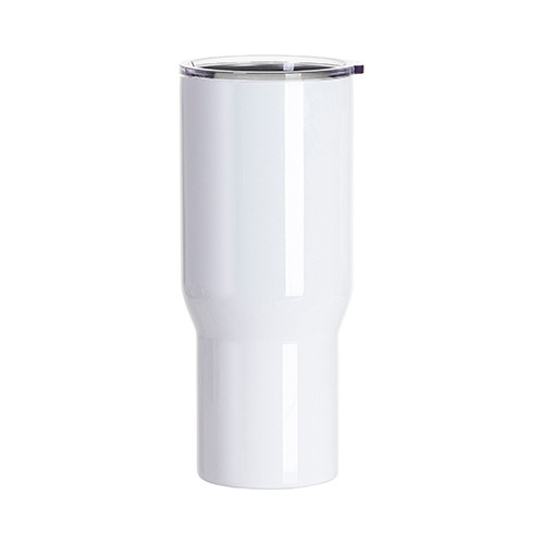 Mug de voyage 750 ml en inox pour sublimation - blanc