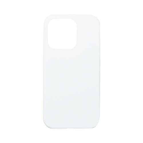 iPhone 14 Pro 3D hoesje, mat wit voor sublimatie