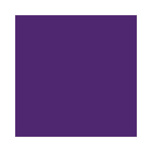 Une feuille de papier d'aluminium autocollant qui change de couleur du violet au rose