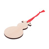 Wooden Christmas tree pendant for sublimation - snowman