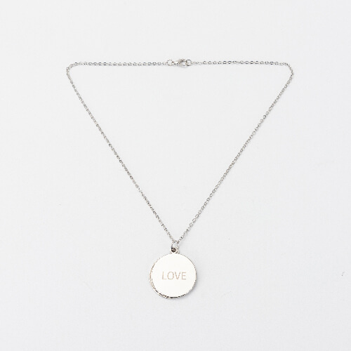 Médaillon rond pour sublimation - Love