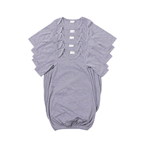 Sublimacijska majica za spavanje dugih rukava - siva