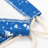 Vybielené zadné vrecko Starry Blue na sublimáciu