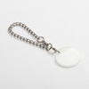 Acrylic mug pendant for sublimation - circle on a chain