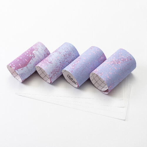 Överföringsark Pink Mist 30,5 x 11,4 cm - 4 st.