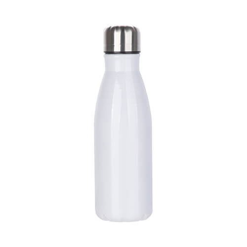 Aluminiumsflaske 500 ml til sublimering - hvid