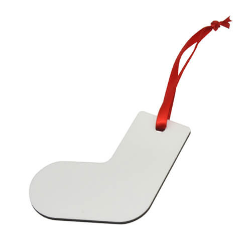 Božično drevo ornament nogavica MDF sublimacija toplotni prenos