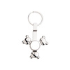 Metal keyring - spinner for sublimation - Panda