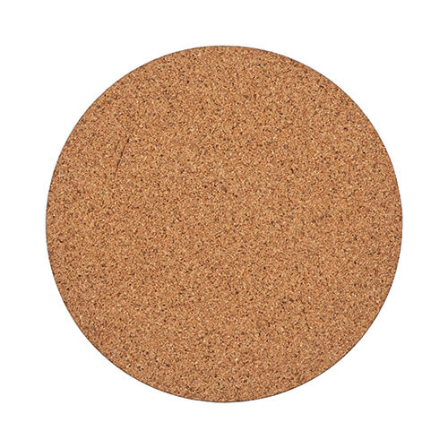 Kerek bögretömb farostlemezből, szublimáláshoz - Ø 9,5 cm