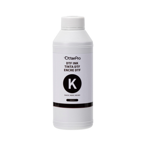 OtterPro DTF pigmentinkt 500 ml - Zwart
