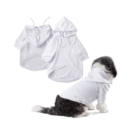 Lot de 2 sweats à capuche pour chien imprimables