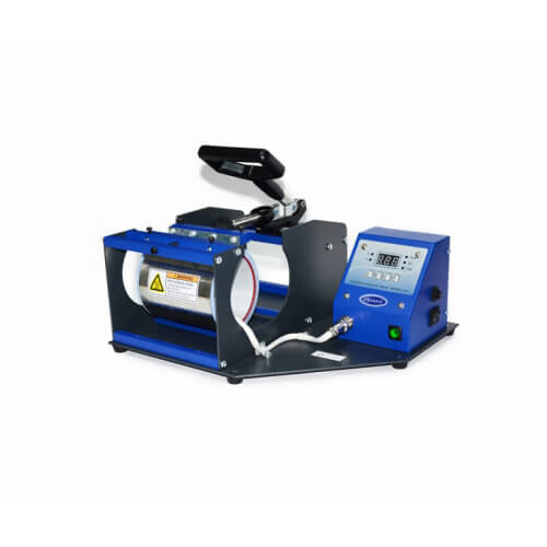Horizontálny lis na poháre - model SB03 Sublimačný termotransfer