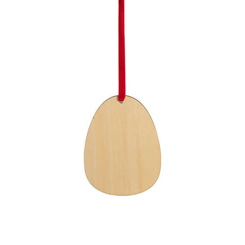 Plywood pendant for sublimation - Egg
