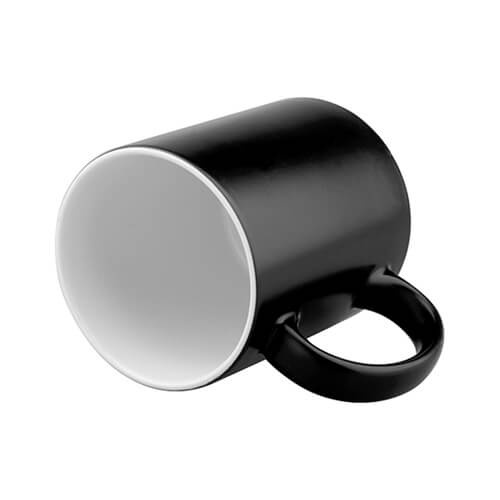 Magische mok 330 ml mat zwart Sublimation Thermal Transfer