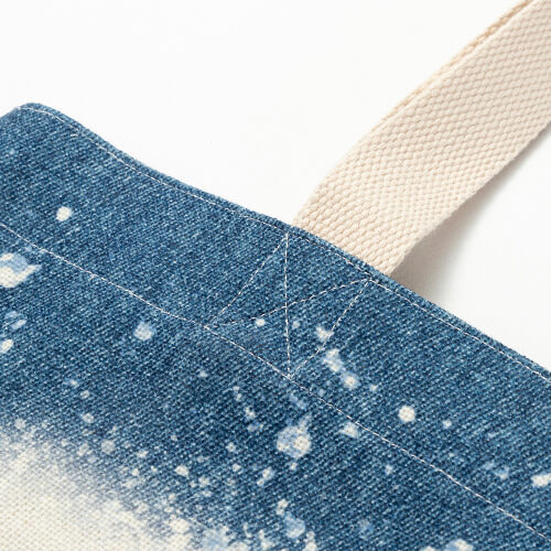 Axelväska Bleached Starry Denim för sublimering