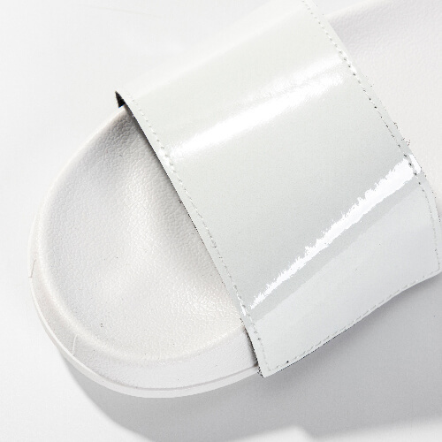 Adult flip-flops for sublimation - white sole