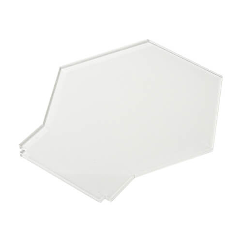 Cadre acrylique pour sublimation - hexagone 15 x 14 x 0,5 cm