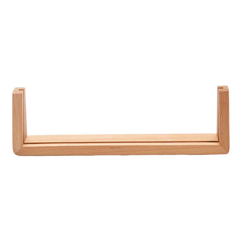 U-veida koka pamatne LED lampai - 21,6 cm