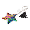 Llavero para llaves de sublimación - estrella multicolor