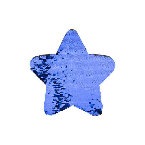 Paiete bicolore pentru sublimare și aplicare pe textile - blue star
