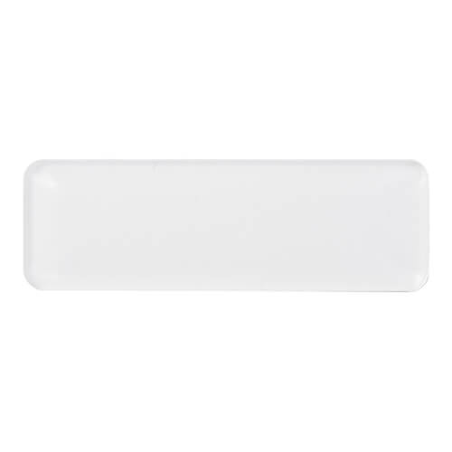 Akrüülmärk 7,6 x 2,5 cm sublimatsiooni jaoks