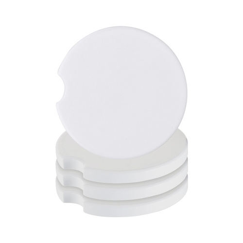 Set de 4 suporturi de pahare rotunde din ceramică rotundă pentru căni de mașină pentru imprimare 