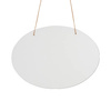Suport de ușă din carton pentru sublimare - oval