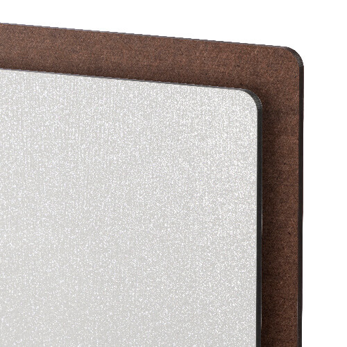 Folie premium din carton cu două fețe pentru sublimare 120 x 120 cm - alb