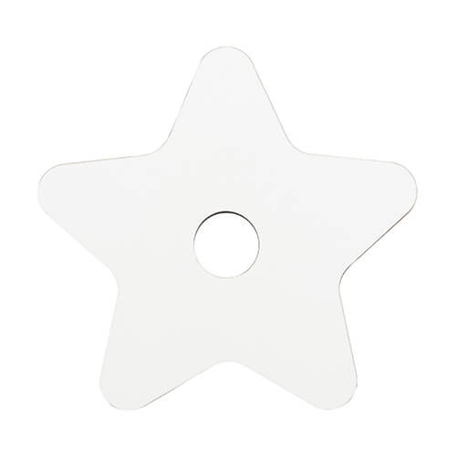 Szálpapír névtábla 1200 ml-es bögréhez, szublimációra - csillag